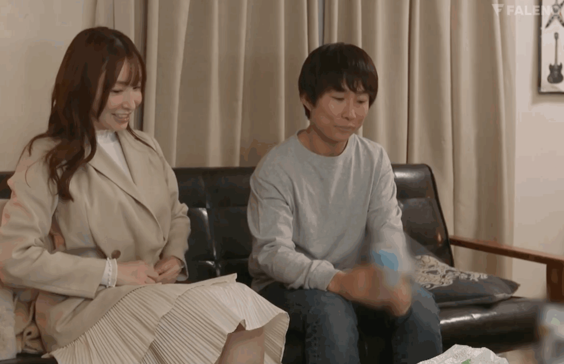 FNS-071 JAV エロそうな彼女の姉がやたら色っぽくて終電逃してほろ●い状態で泊まりに来た